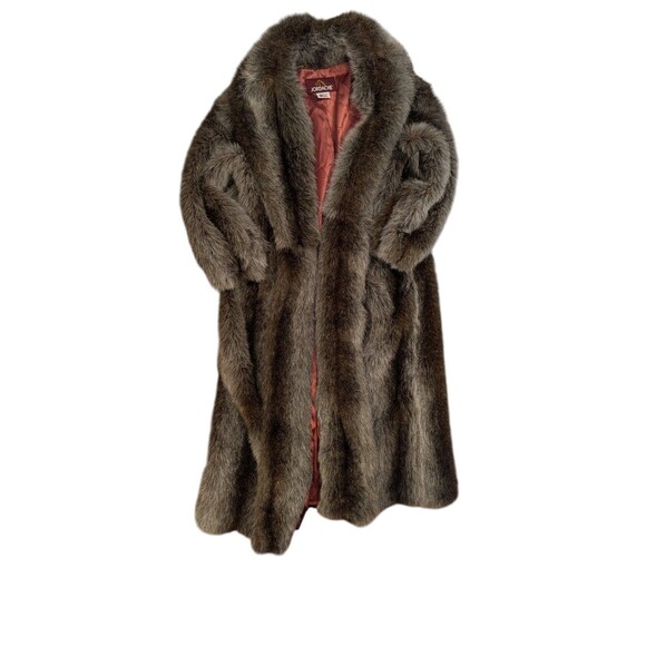 Jordache Jackets & Blazers - Vintage 80's Jordache Women's Fur Coat, Lined great condition S-M